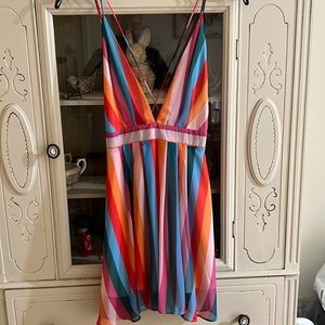 Essue small striped mini dress.